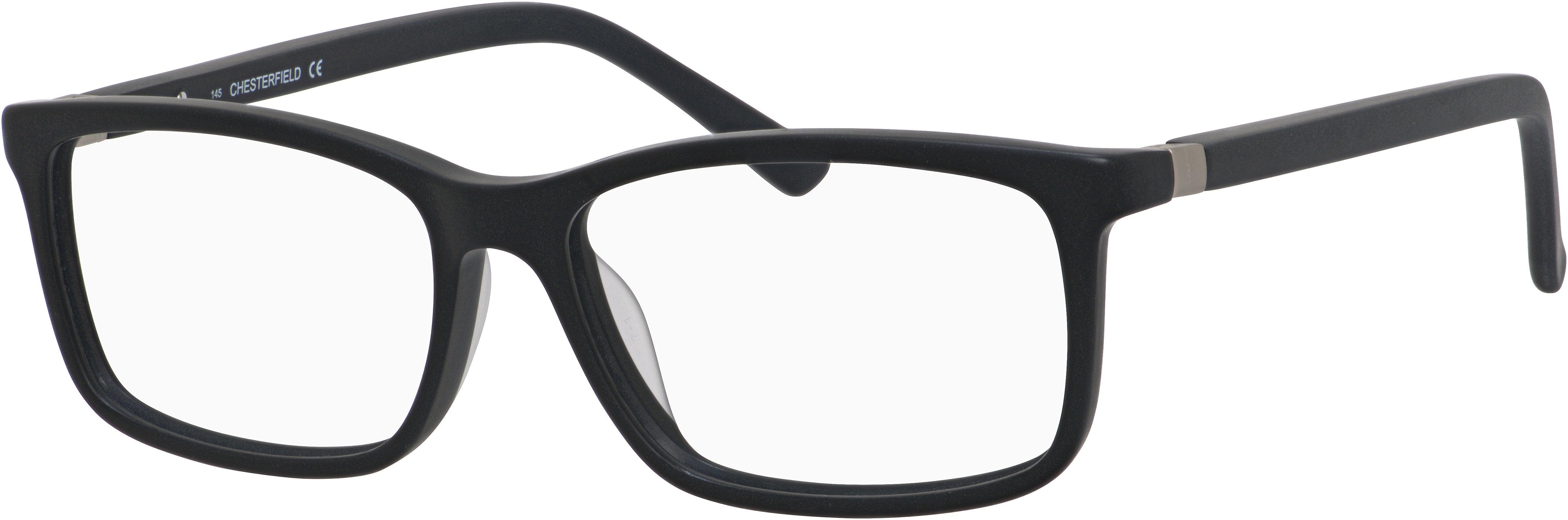  Chesterfield 51/XL Rectangular Eyeglasses 0807-0807  Black (00 Demo Lens)