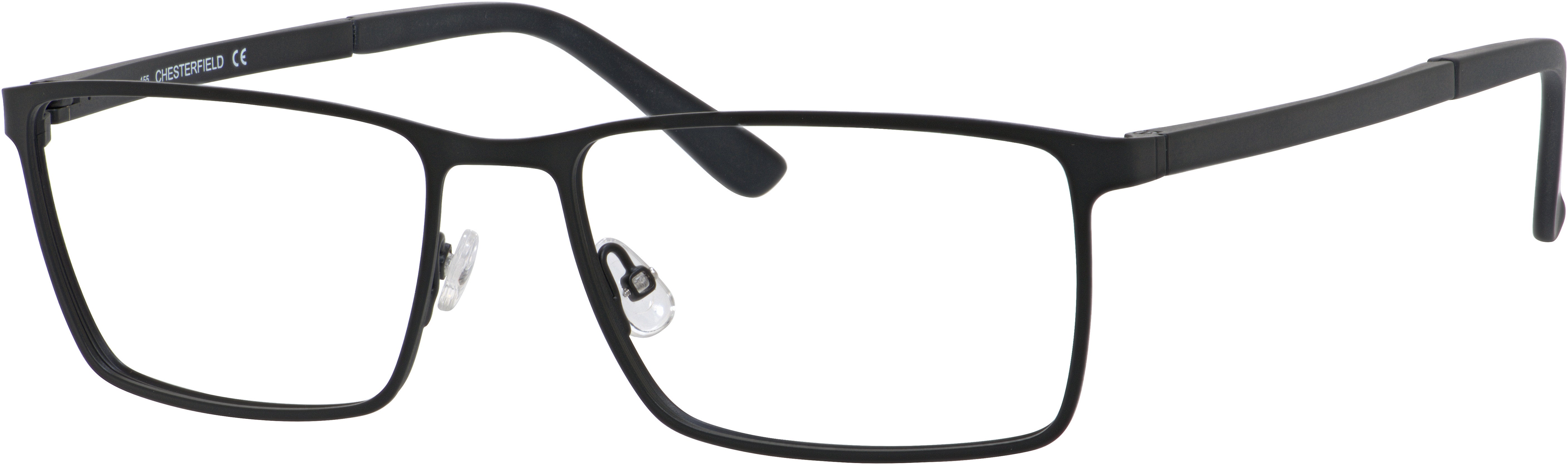  Chesterfield 55XL Rectangular Eyeglasses 0003-0003  Matte Black (00 Demo Lens)