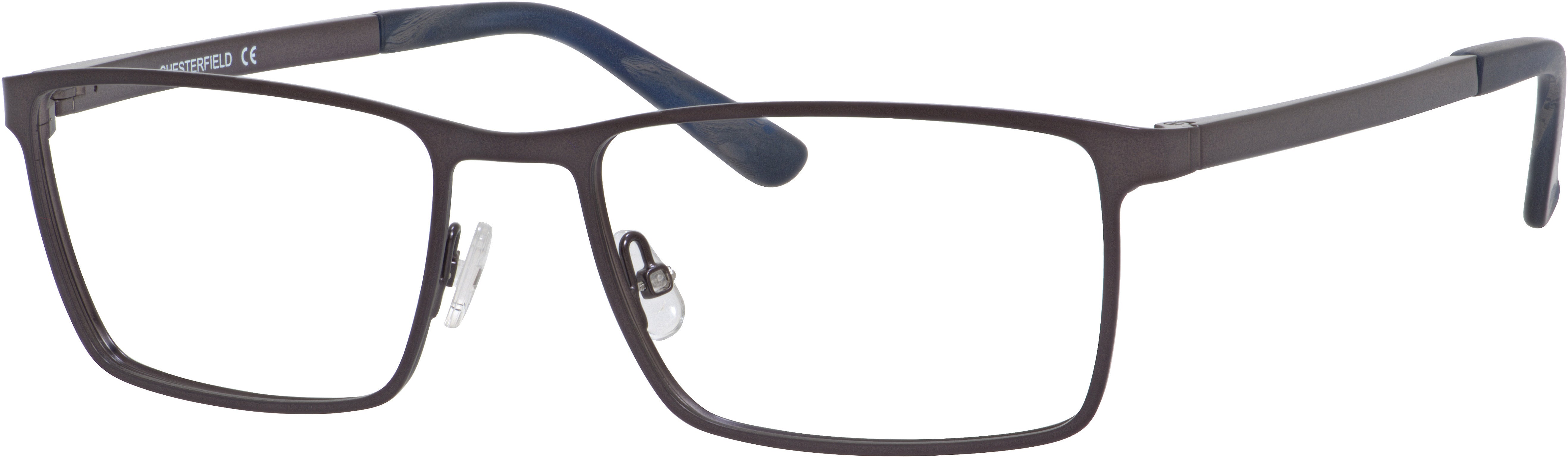  Chesterfield 55XL Rectangular Eyeglasses 0FRE-0FRE  Matte Gray (00 Demo Lens)