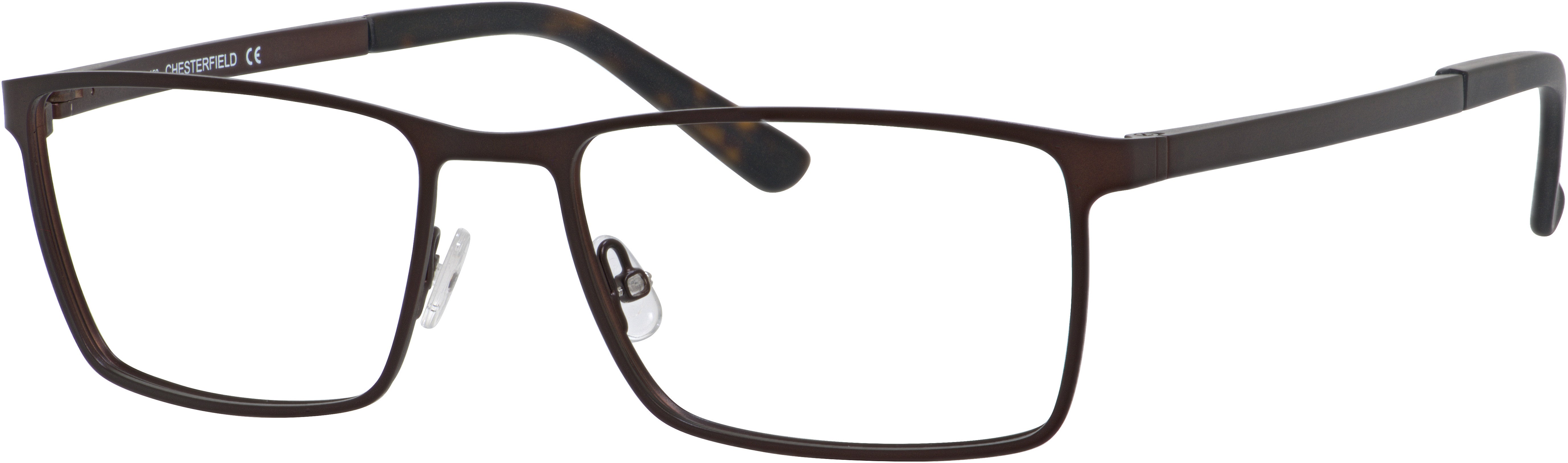  Chesterfield 55XL Rectangular Eyeglasses 0R0Z-0R0Z  Dark Brown (00 Demo Lens)