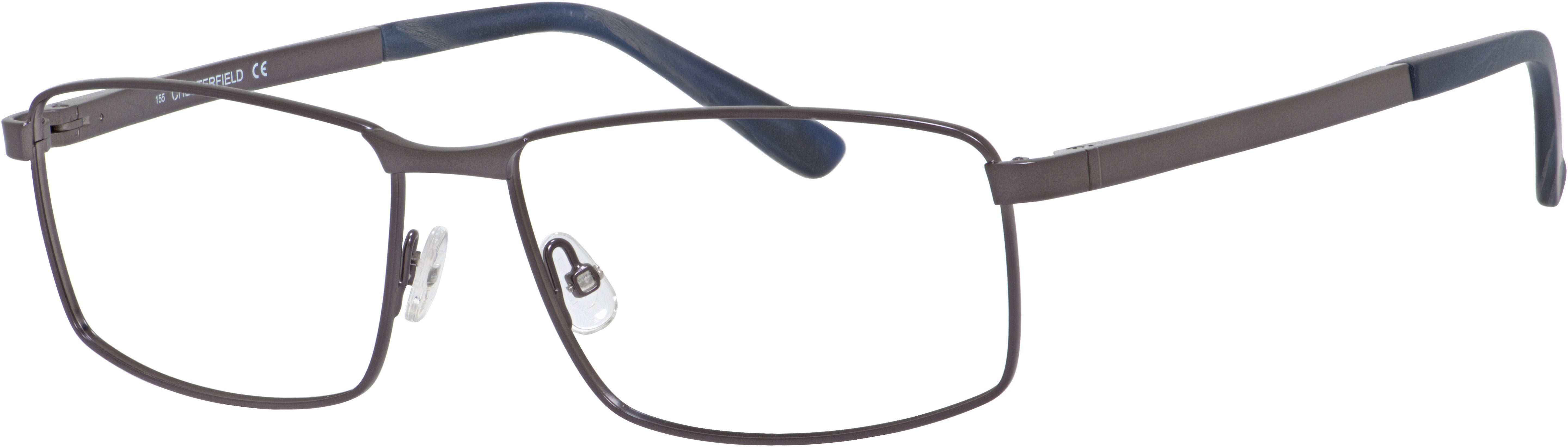  Chesterfield 56XL Rectangular Eyeglasses 0FRE-0FRE  Matte Gray (00 Demo Lens)