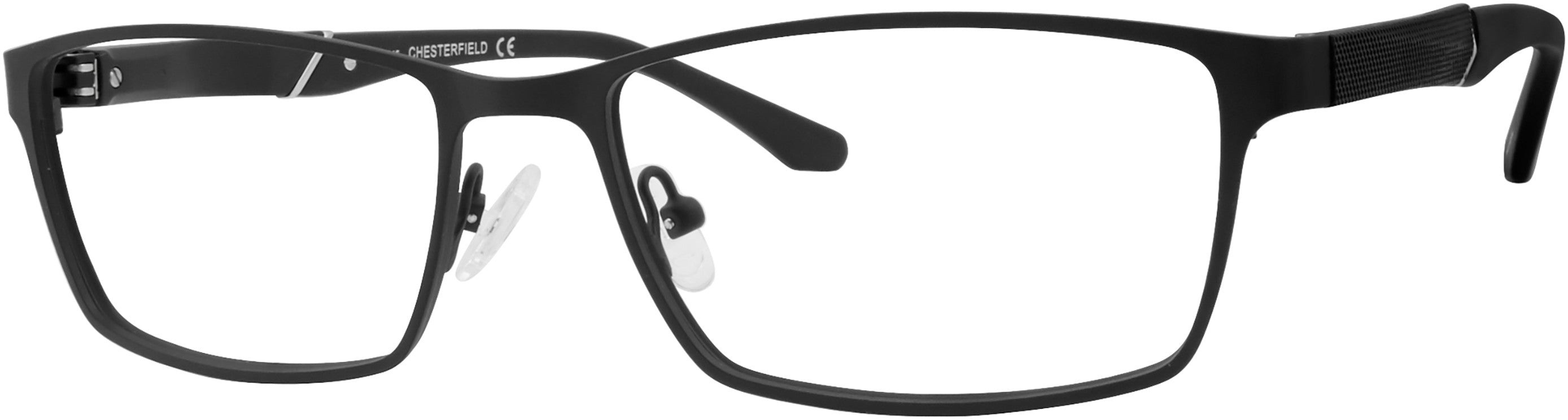  Chesterfield 67XL Rectangular Eyeglasses 0003-0003  Matte Black (00 Demo Lens)
