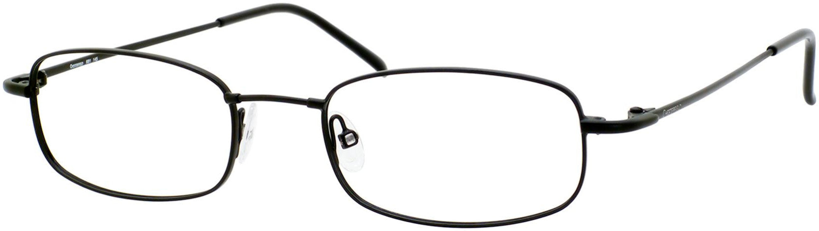  Chesterfield 681 Rectangular Eyeglasses 0TZ7-0TZ7  Black (00 Demo Lens)