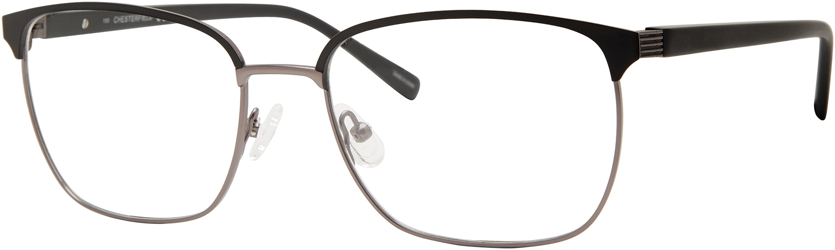  Chesterfield 72XL Square Eyeglasses 0003-0003  Matte Black (00 Demo Lens)