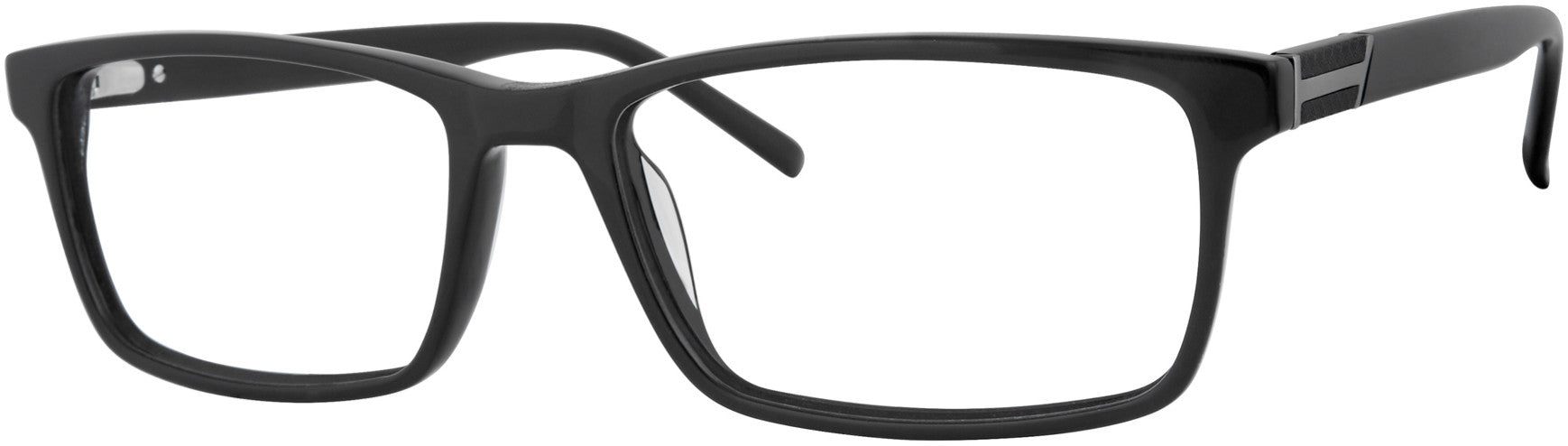  Chesterfield 75XL Rectangular Eyeglasses 0807-0807  Black (00 Demo Lens)