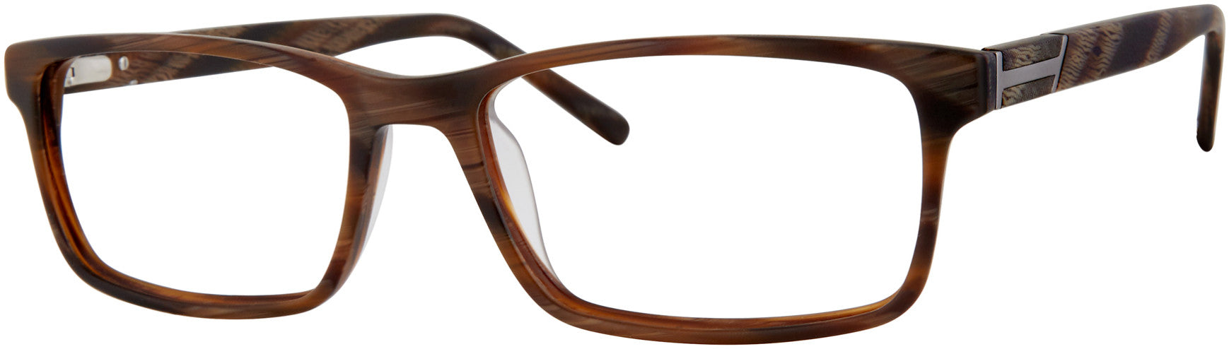 Chesterfield 75XL Rectangular Eyeglasses 0HGC-0HGC  Brown Havana (00 Demo Lens)