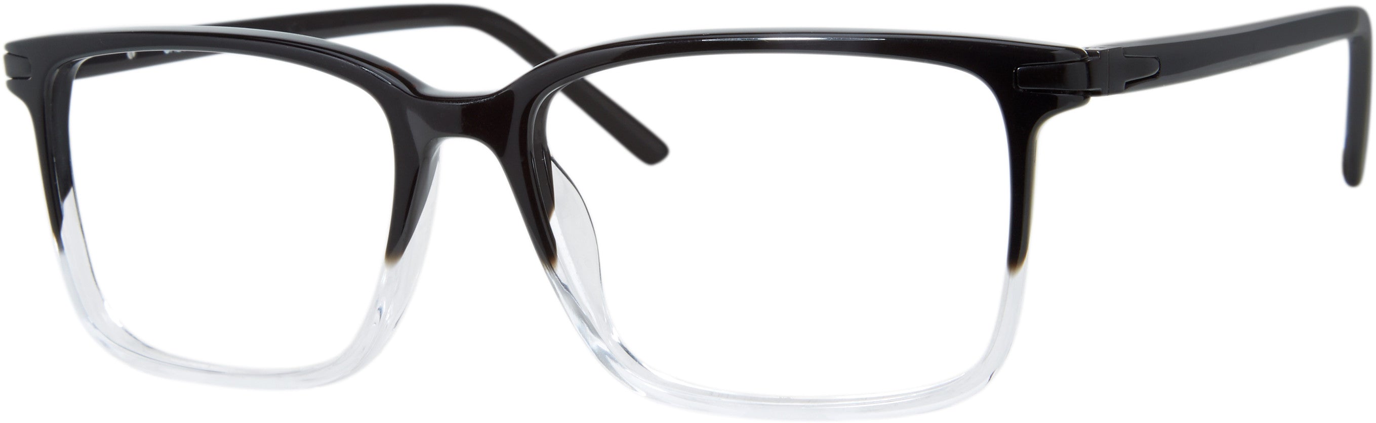  Chesterfield 76XL Square Eyeglasses 07C5-07C5  Black Crystal (00 Demo Lens)
