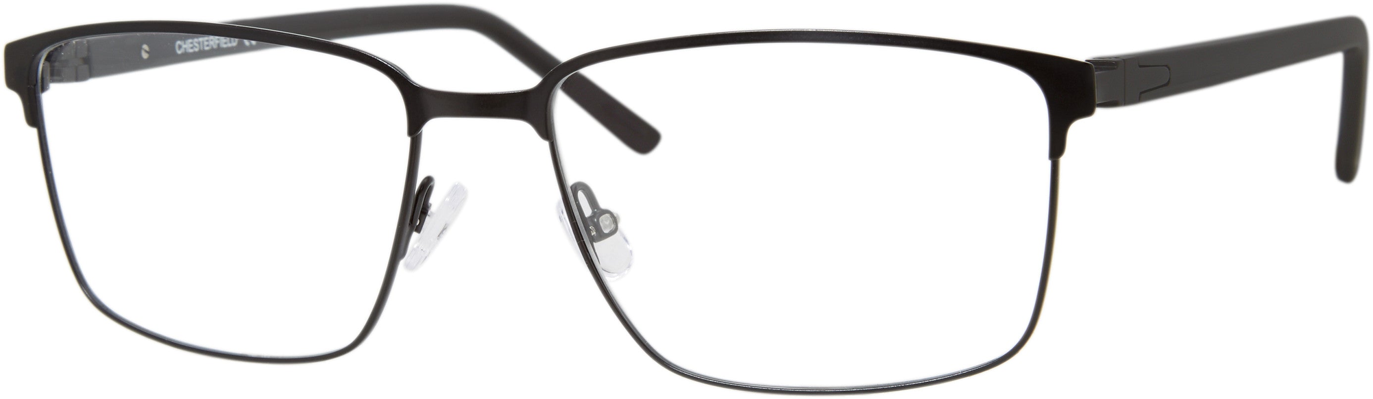  Chesterfield 78XL Square Eyeglasses 0003-0003  Matte Black (00 Demo Lens)