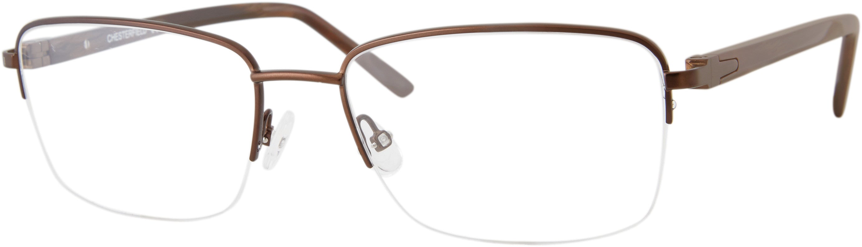  Chesterfield 79XL Rectangular Eyeglasses 009Q-009Q  Brown (00 Demo Lens)