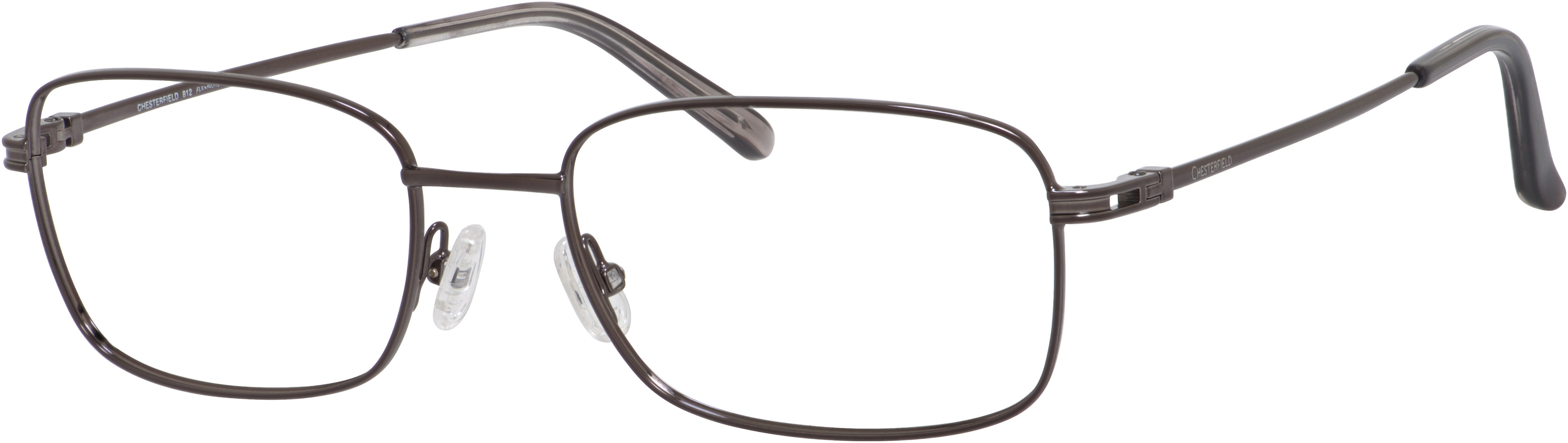  Chesterfield 812 Rectangular Eyeglasses 0TZ2-0TZ2  Gunmetal (00 Demo Lens)