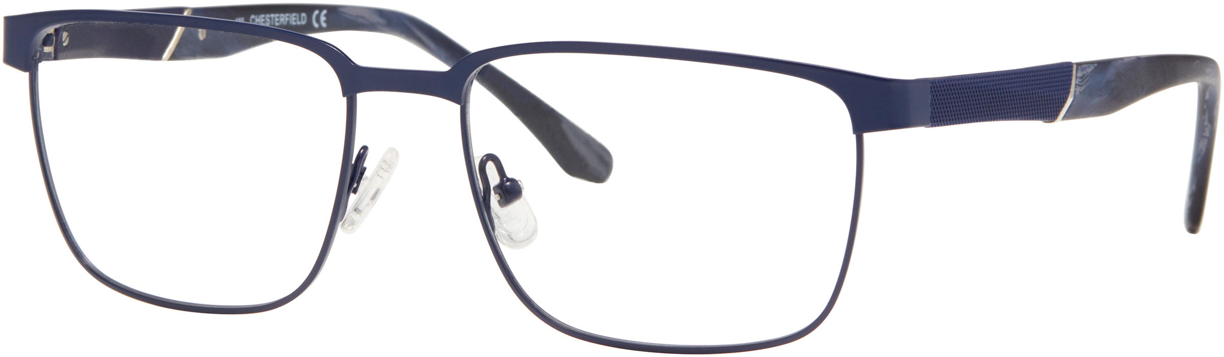  Chesterfield 82XL Rectangular Eyeglasses 0H2T-0H2T  Blue Ruthenium (00 Demo Lens)