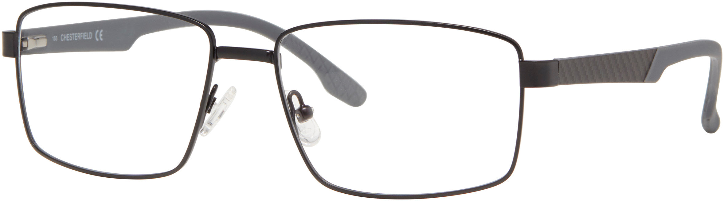  Chesterfield 83XL Rectangular Eyeglasses 0003-0003  Matte Black (00 Demo Lens)