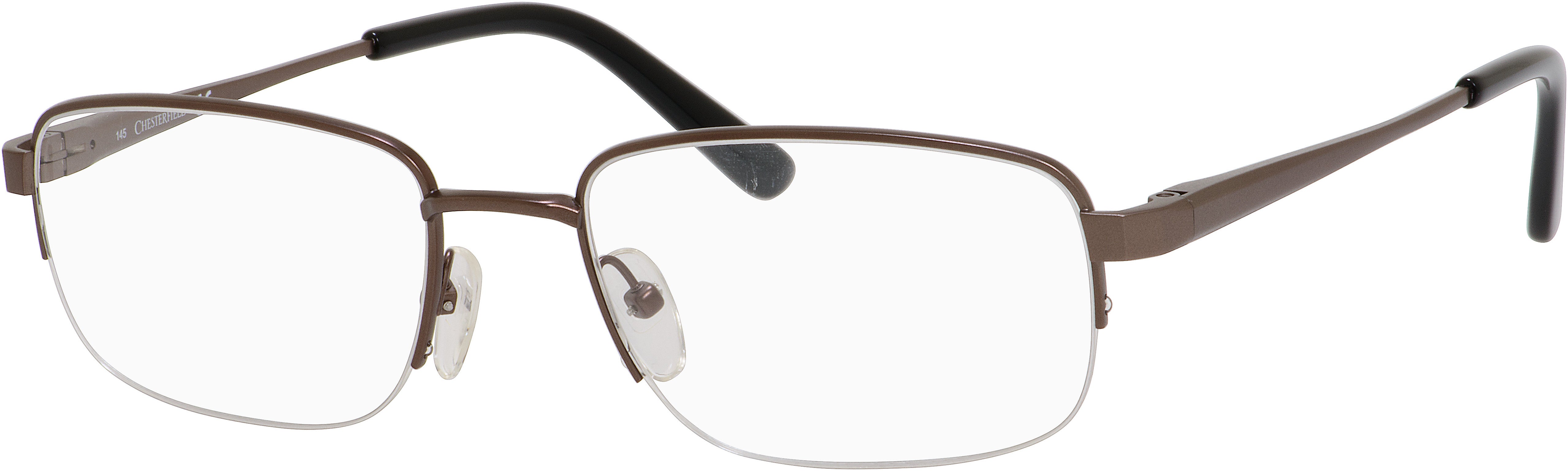  Chesterfield 869/T Rectangular Eyeglasses 0EX1-0EX1  Gunmetal (00 Demo Lens)