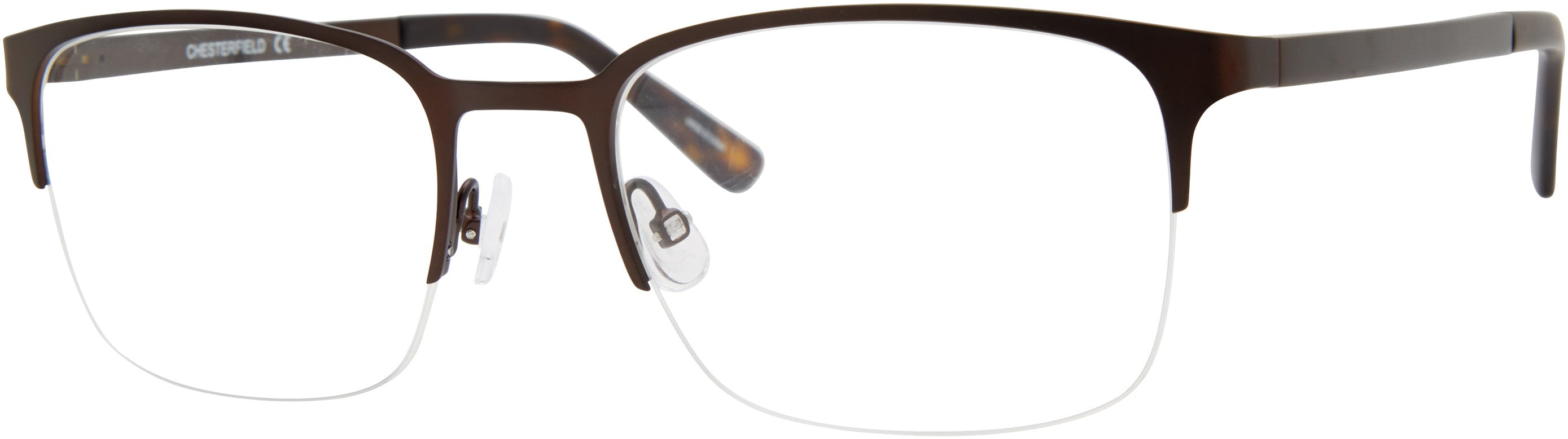  Chesterfield 86XL Rectangular Eyeglasses 0R0Z-0R0Z  Dark Brown (00 Demo Lens)