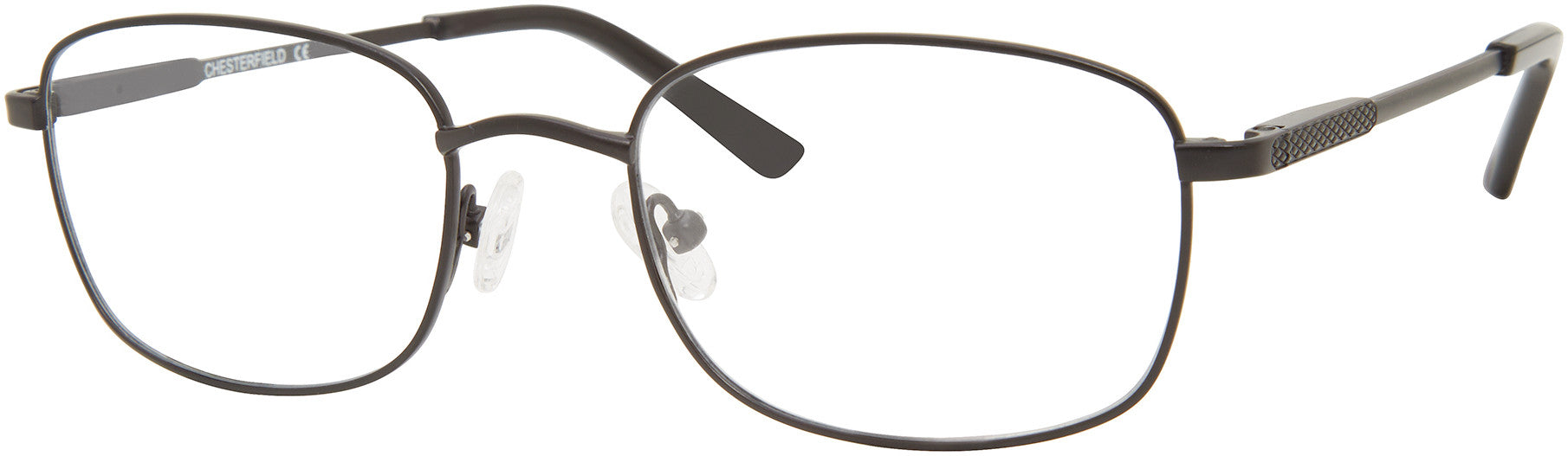  Chesterfield 890/T Rectangular Eyeglasses 0003-0003  Matte Black (00 Demo Lens)