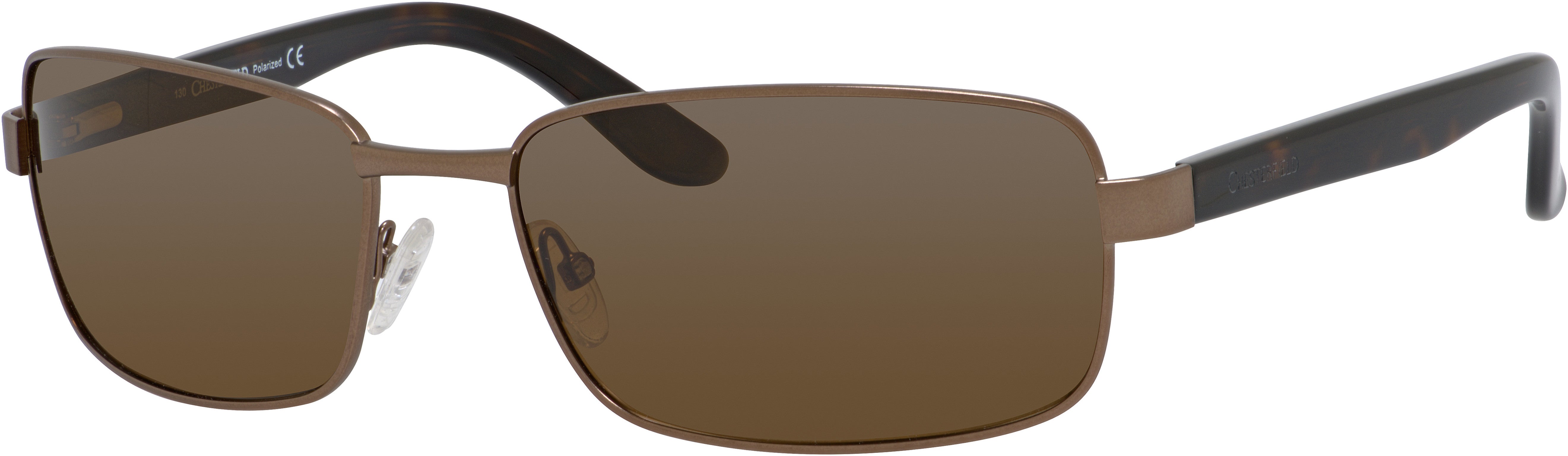 Chesterfield Collie/S Rectangular Sunglasses DG9P-DG9P  Bronze (VW Dark Brown Pz)