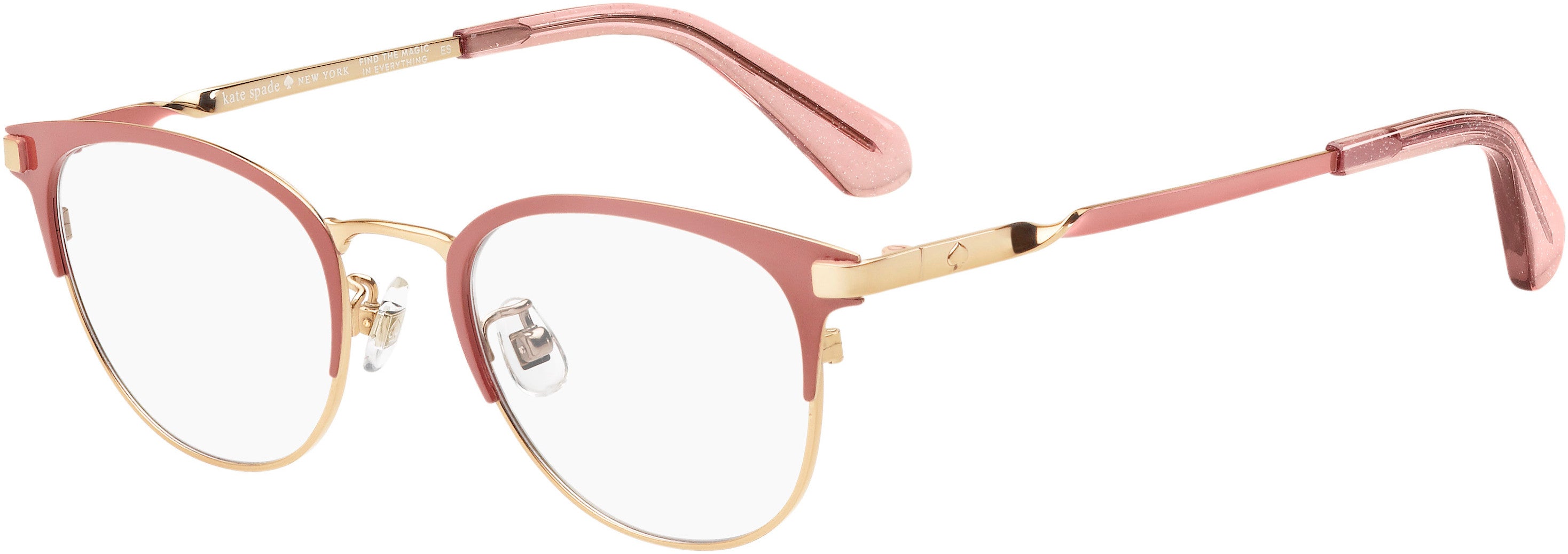 Kate Spade Danyelle/F Tea Cup Eyeglasses 0S8R-0S8R  Light Pink (00 Demo Lens)
