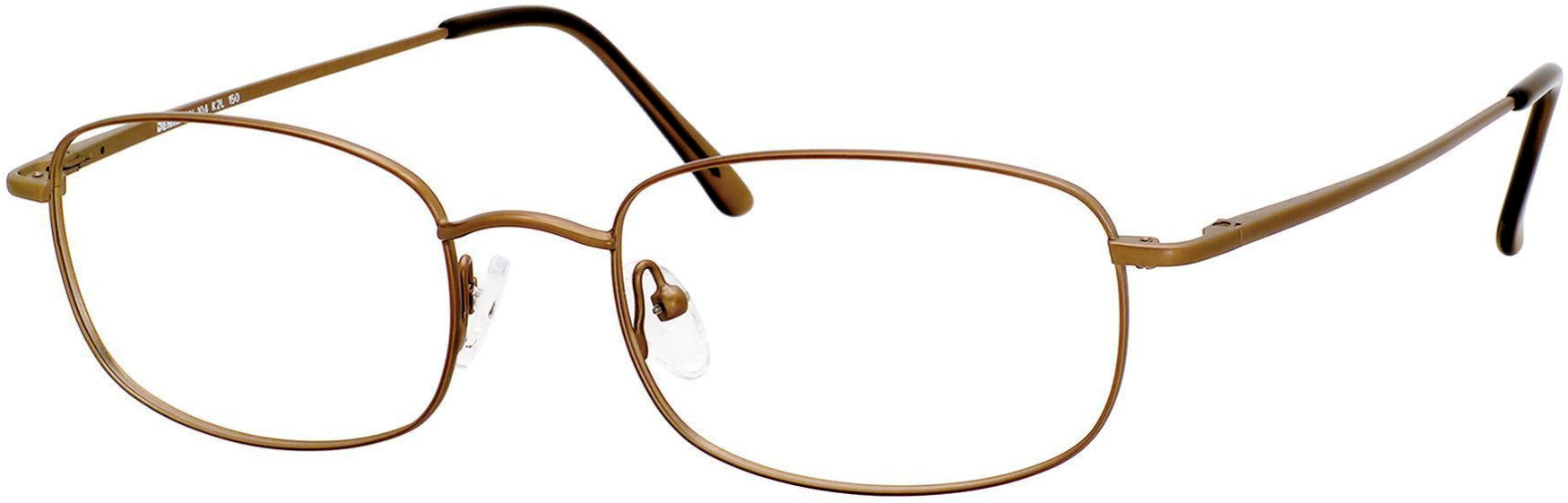  Denim 104 Rectangular Eyeglasses 0K2L-0K2L  Brushed Bronze (00 Demo Lens)