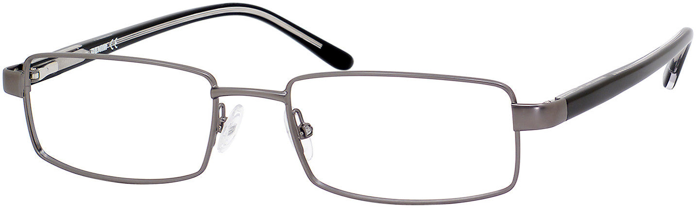  Denim 138 Rectangular Eyeglasses 0TZ9-0TZ9  Gunmetal (00 Demo Lens)