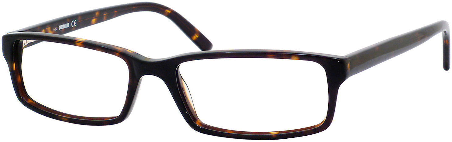  Denim 139 Rectangular Eyeglasses 0086-0086  Dark Havana (00 Demo Lens)