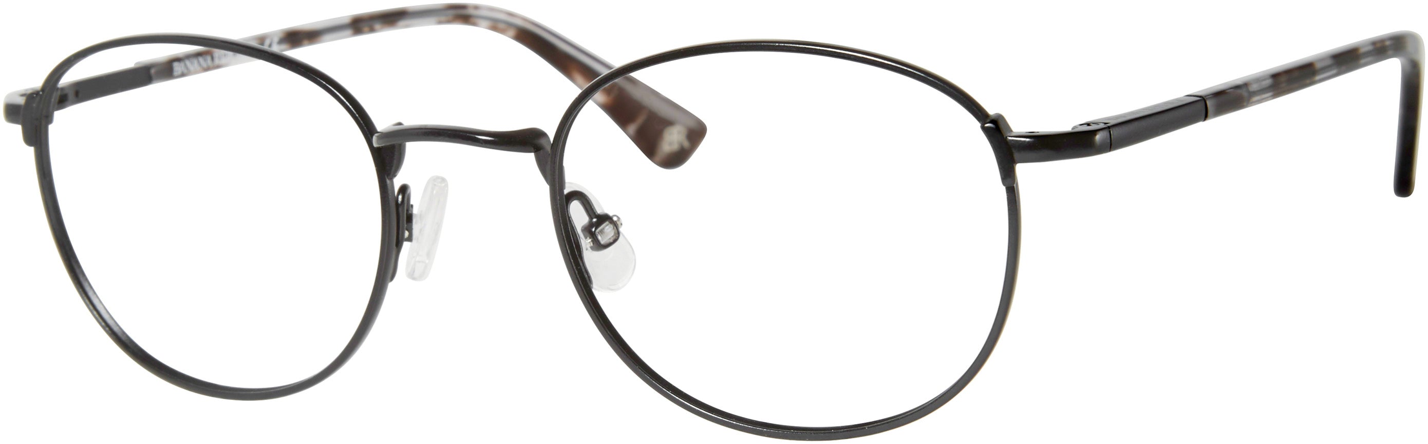 Banana Republic Donn Oval Modified Eyeglasses 0003-0003  Matte Black (00 Demo Lens)