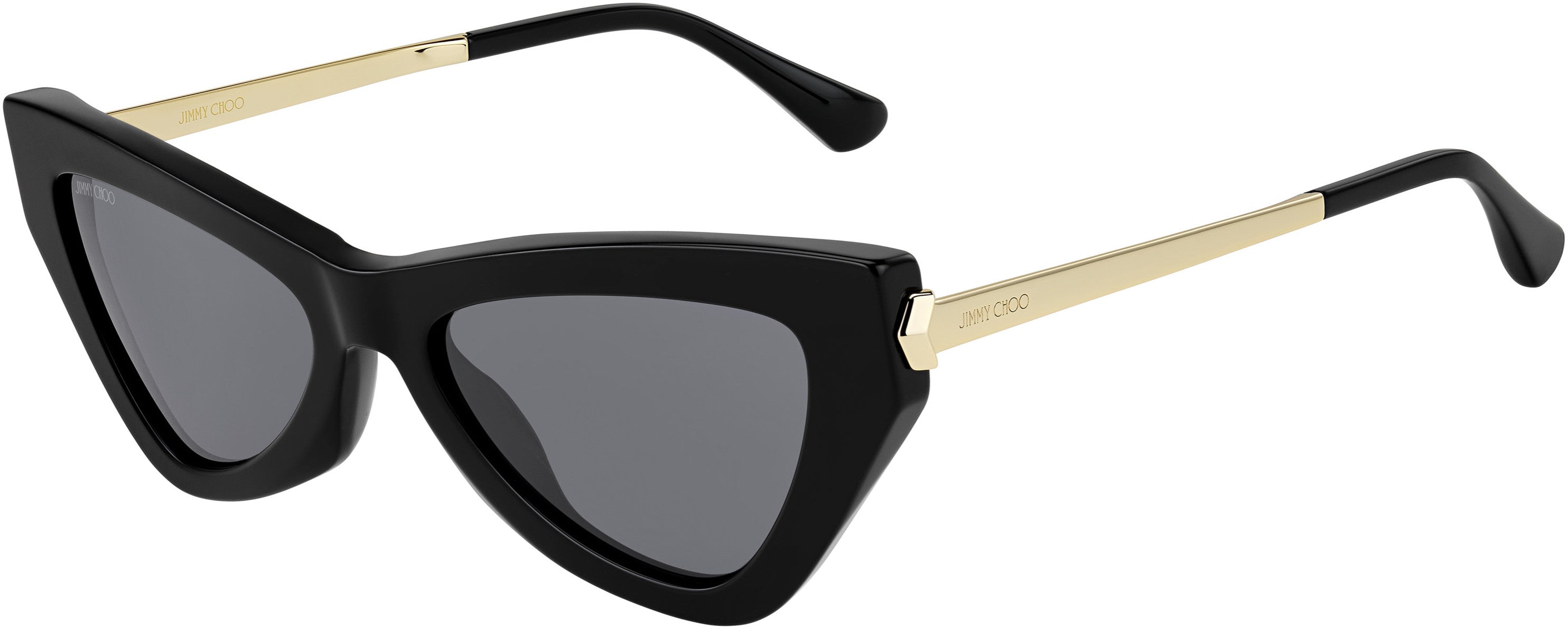 Jimmy Choo Donna/S Cat Eye/butterfly Sunglasses 0807-0807  Black (IR Gray)
