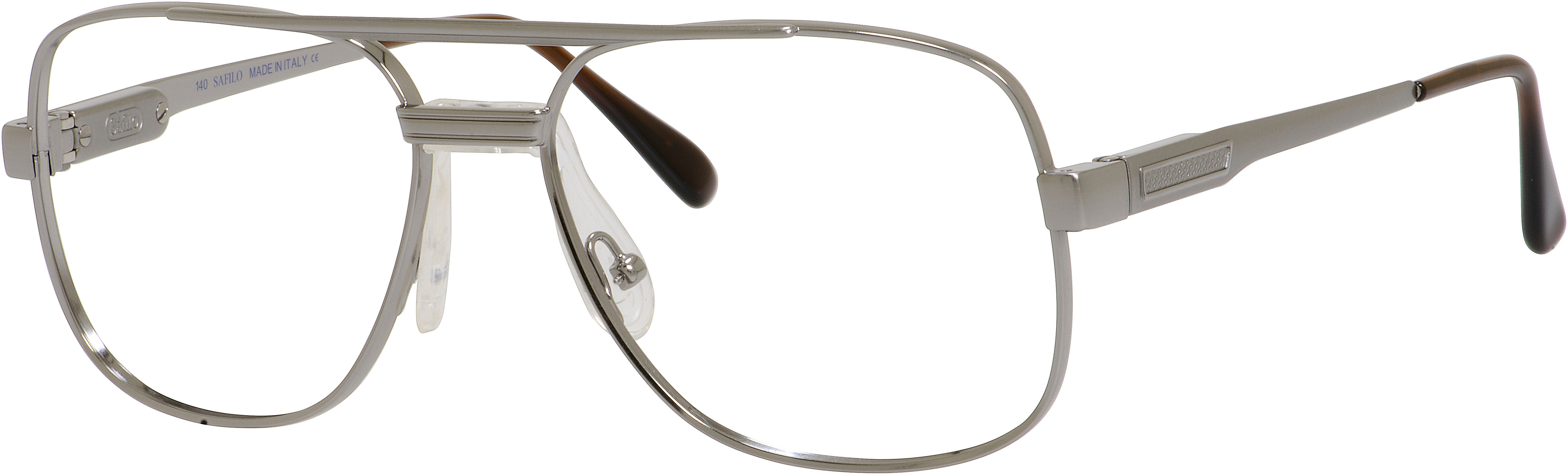  Elasta 3060 Rectangular Eyeglasses 0014-0014  Safinox (00 Demo Lens)