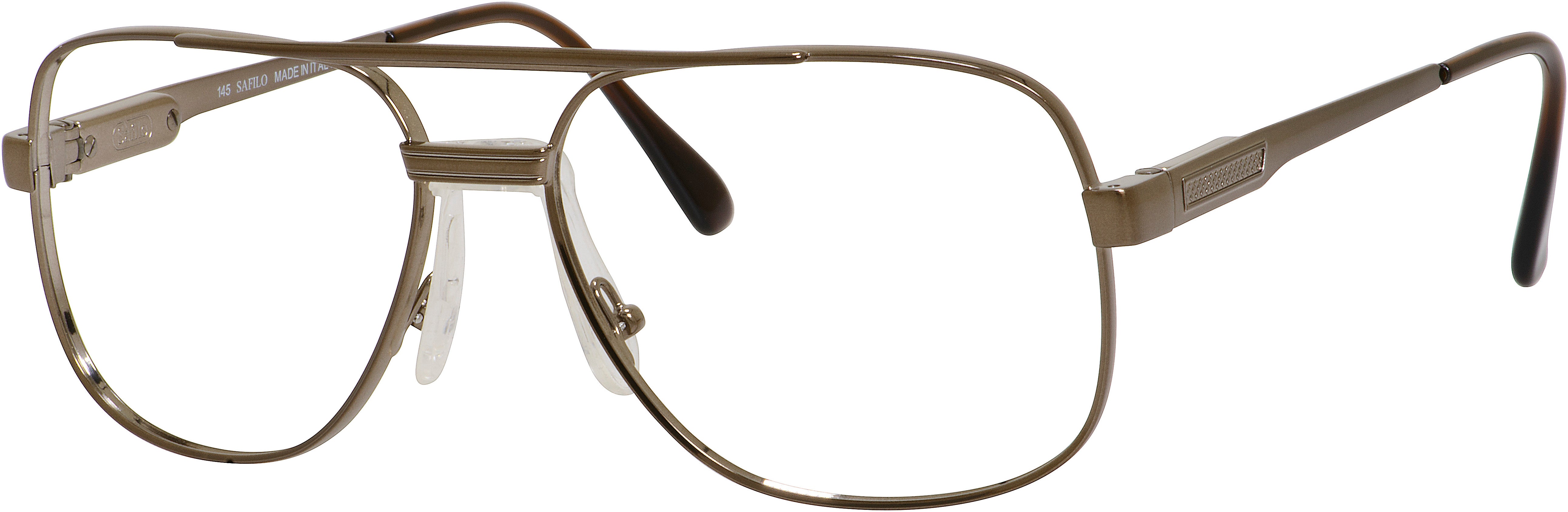  Elasta 3060 Rectangular Eyeglasses 0BX4-0BX4  Brown (00 Demo Lens)