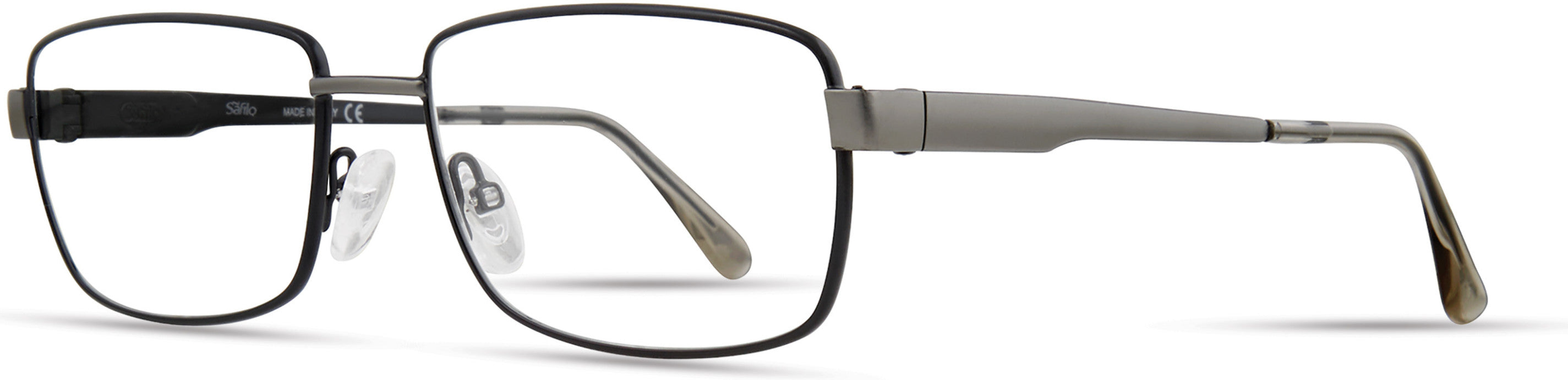  Elasta 3102/N Rectangular Eyeglasses 0RIW-0RIW  Matte Gray (00 Demo Lens)