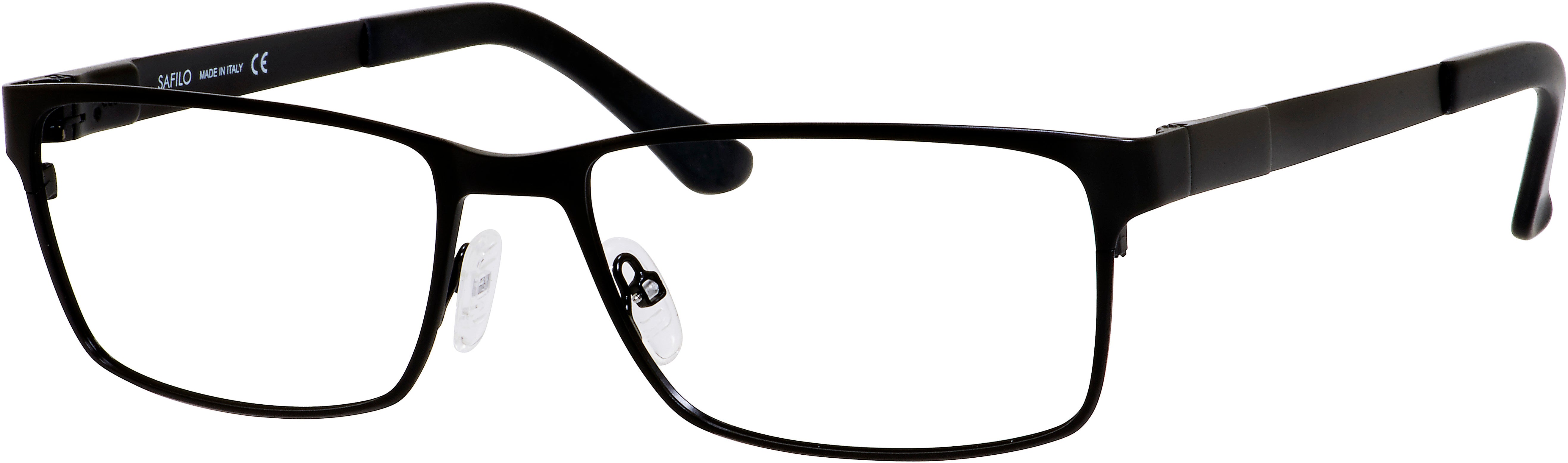 Elasta 3103 Rectangular Eyeglasses 0PDE-0PDE  Semi Matte Black (00 Demo Lens)