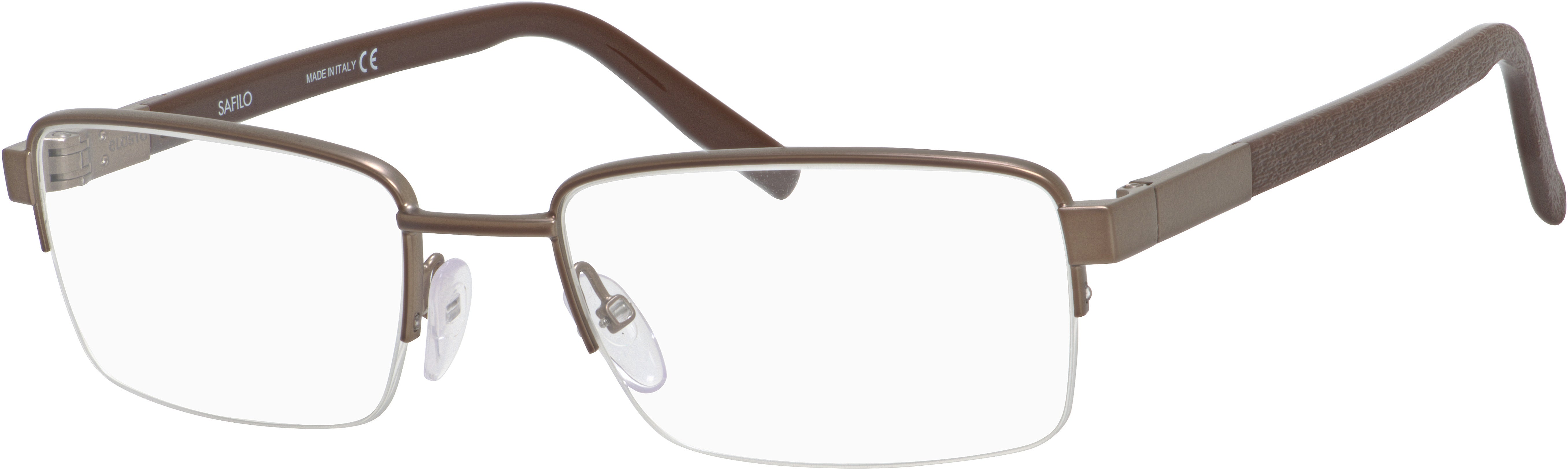  Elasta 3111 Rectangular Eyeglasses 0VZH-0VZH  Matte Bronze (00 Demo Lens)