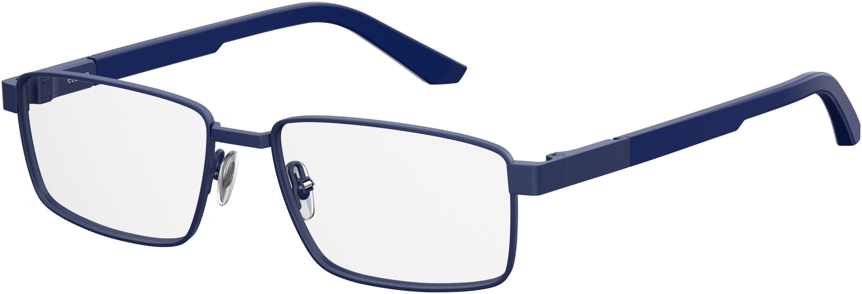  Elasta 3115 Rectangular Eyeglasses 0156-0156  Matte Blue (00 Demo Lens)