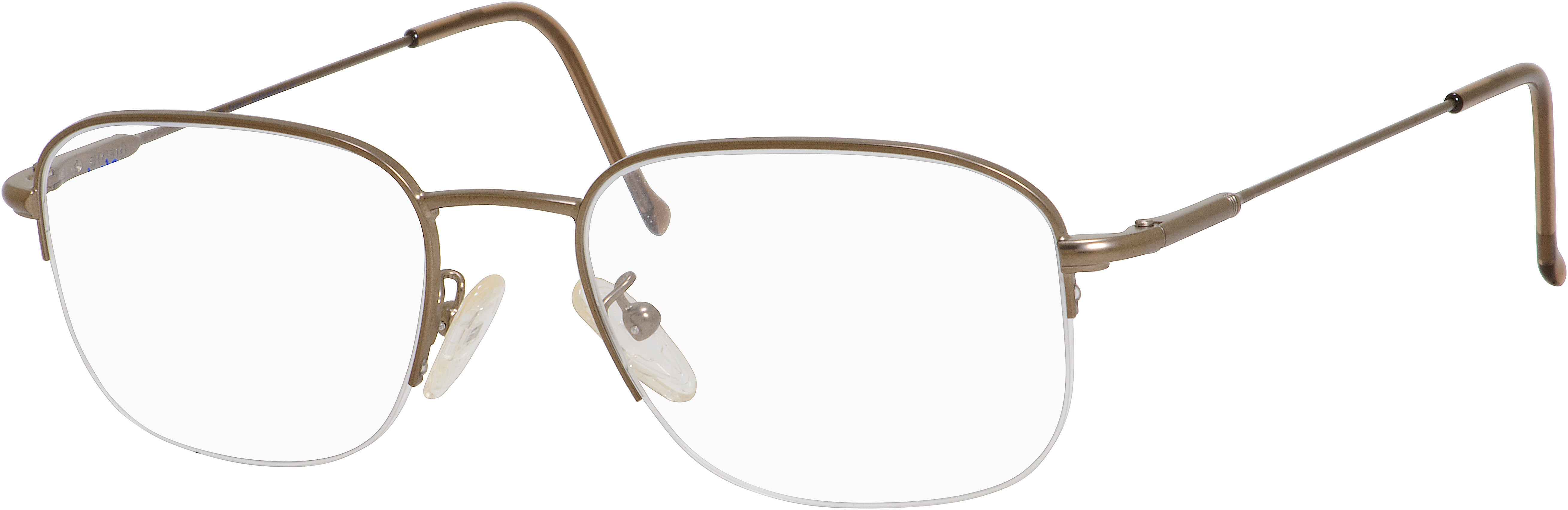  Elasta 7033 Rectangular Eyeglasses 07ZB-07ZB  Gold Ash (00 Demo Lens)