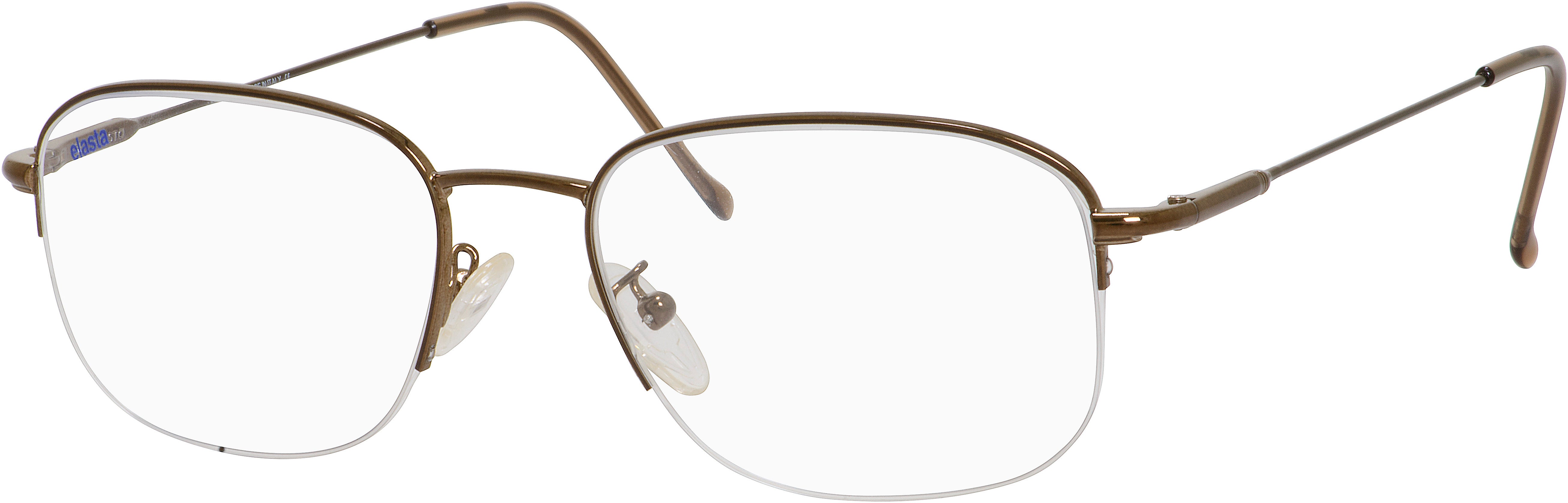  Elasta 7033 Rectangular Eyeglasses 0W3M-0W3M  Brown (00 Demo Lens)