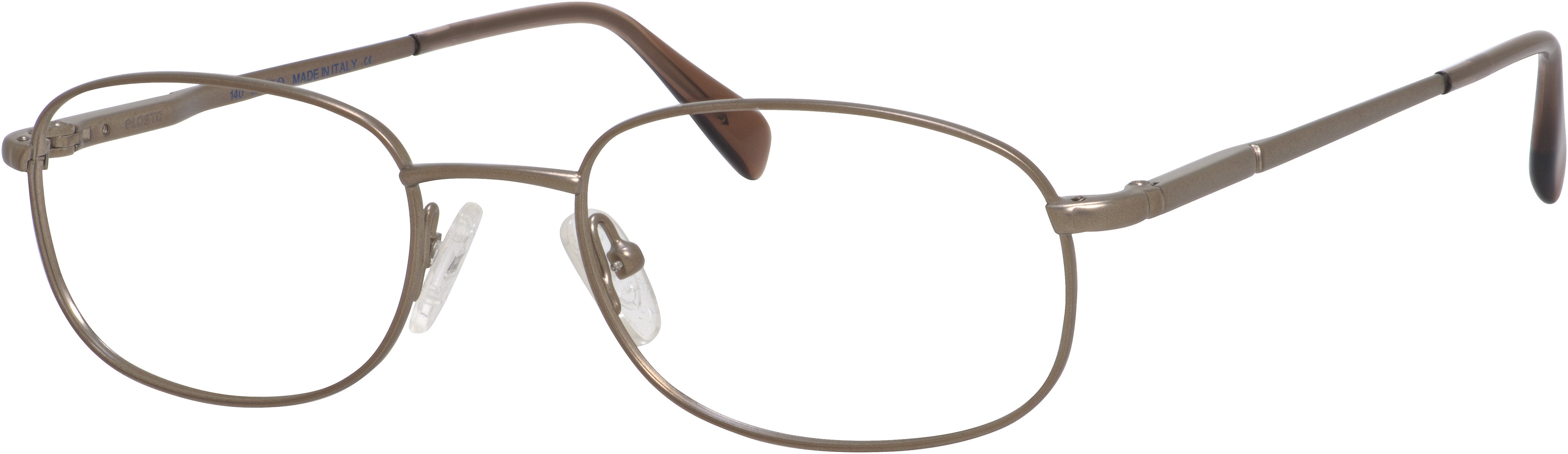  Elasta 7058 Rectangular Eyeglasses 0R50-0R50  Gold Ash (00 Demo Lens)