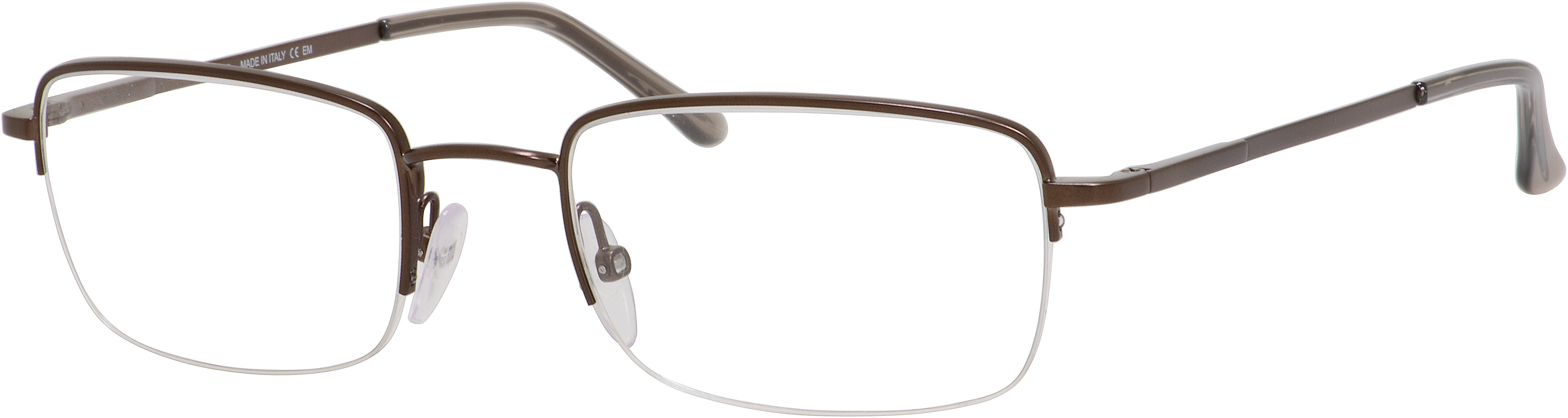  Elasta 7214 Rectangular Eyeglasses 0J7D-0J7D  Semi Matte Bronze (00 Demo Lens)