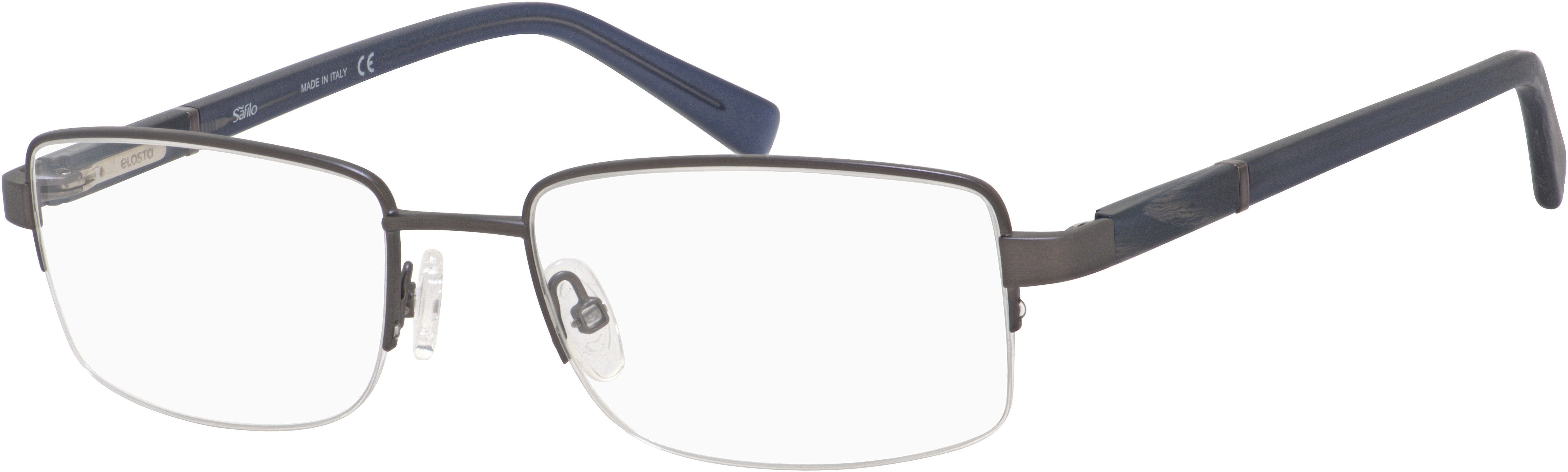  Elasta 7223 Rectangular Eyeglasses 0HWJ-0HWJ  Dark Gray (00 Demo Lens)
