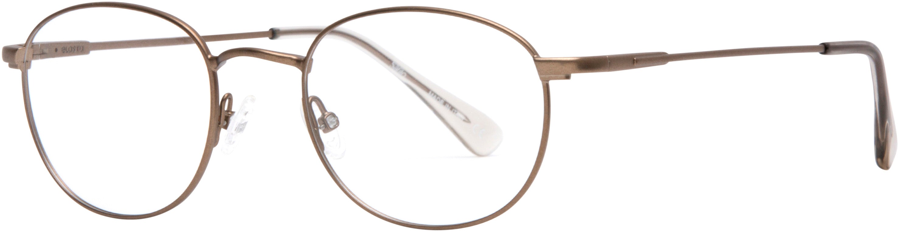  Elasta 7226 Tea Cup Eyeglasses 0TUI-0TUI  Light Brown (00 Demo Lens)