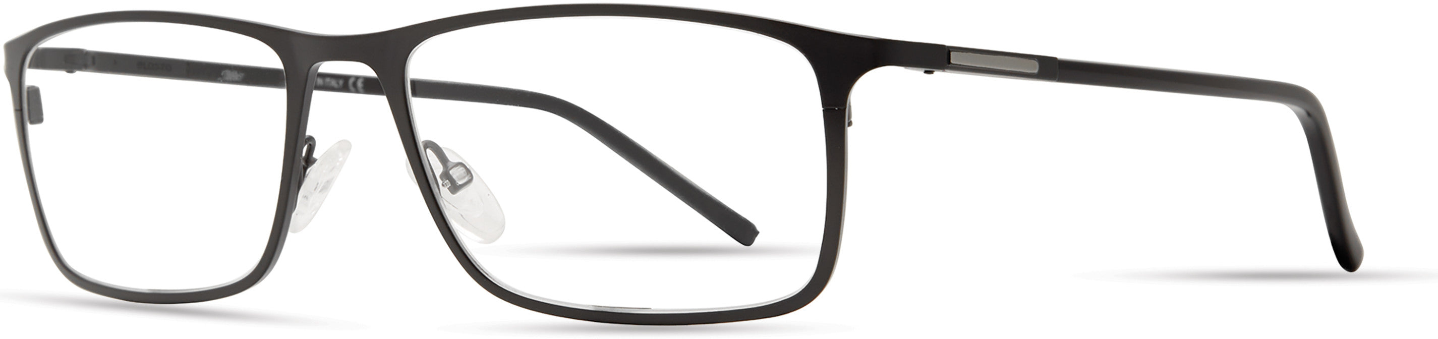  Elasta 7231 Rectangular Eyeglasses 0003-0003  Matte Black (00 Demo Lens)