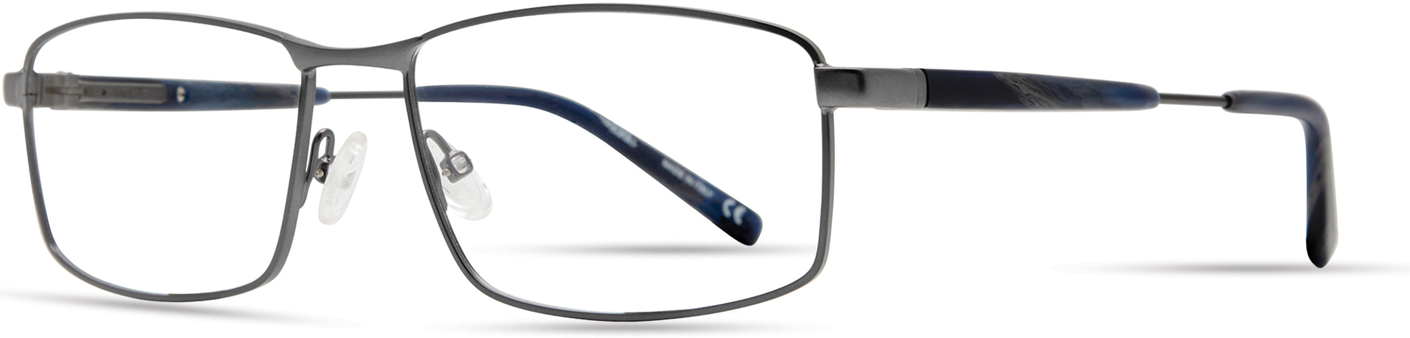  Elasta 7235 Rectangular Eyeglasses 0HWJ-0HWJ  Dark Gray (00 Demo Lens)
