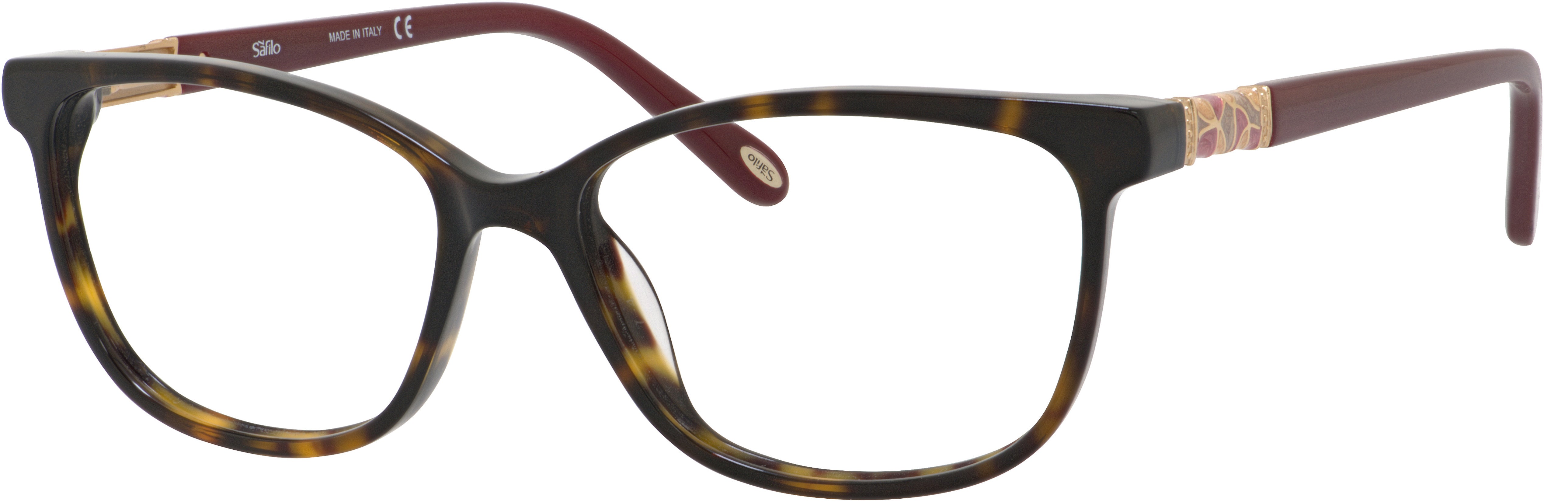  Emozioni 4049 Cat Eye/butterfly Eyeglasses 0086-0086  Dark Havana (00 Demo Lens)