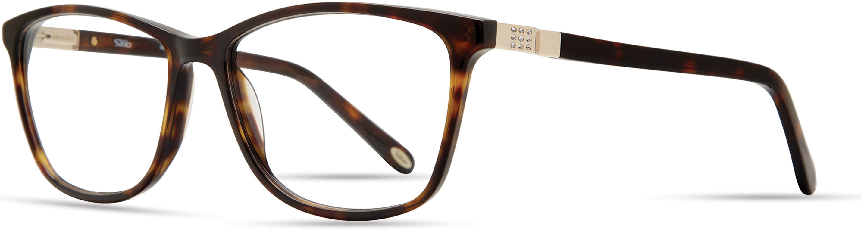  Emozioni 4055 Cat Eye/butterfly Eyeglasses 0086-0086  Dark Havana (00 Demo Lens)