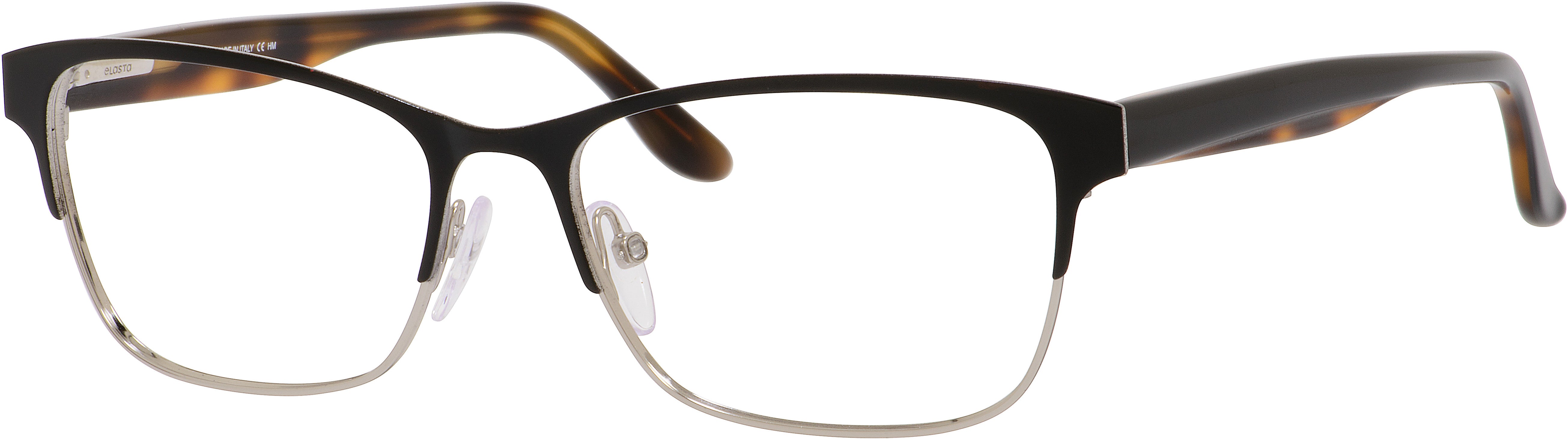  Emozioni 4371 Rectangular Eyeglasses 0WR7-0WR7  Black Havana (00 Demo Lens)