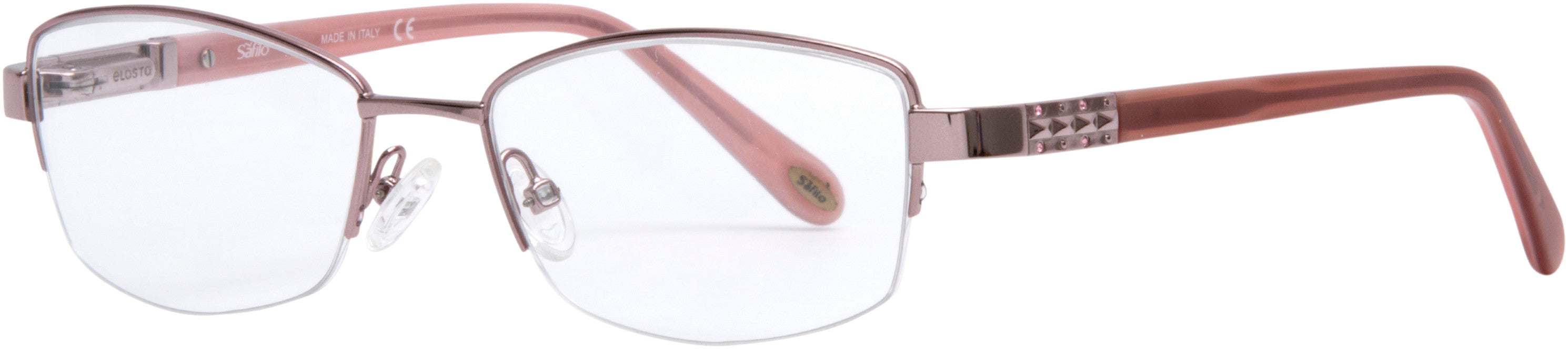  Emozioni 4381 Rectangular Eyeglasses 0S8R-0S8R  Light Pink (00 Demo Lens)