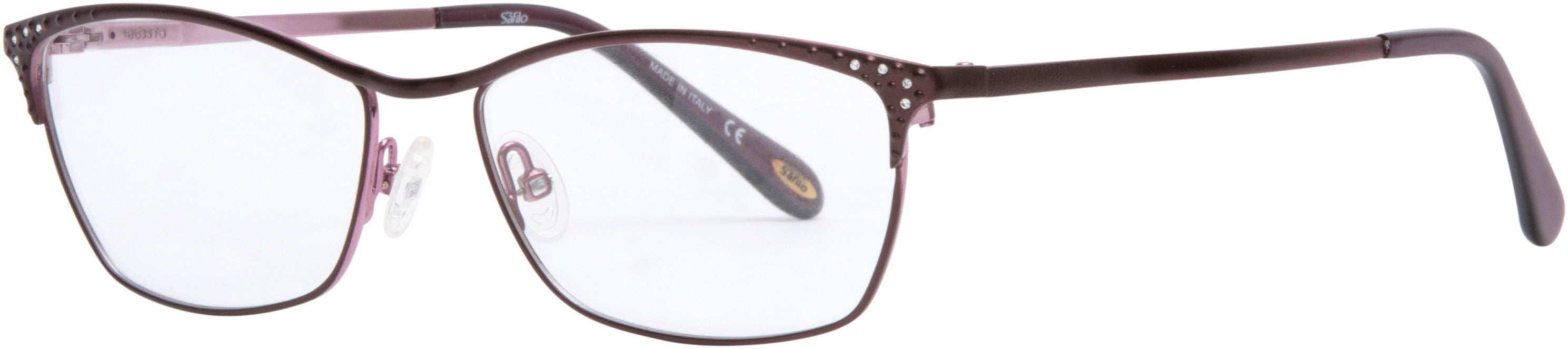  Emozioni 4382 Cat Eye/butterfly Eyeglasses 0OQ5-0OQ5  Plum Lilc (00 Demo Lens)