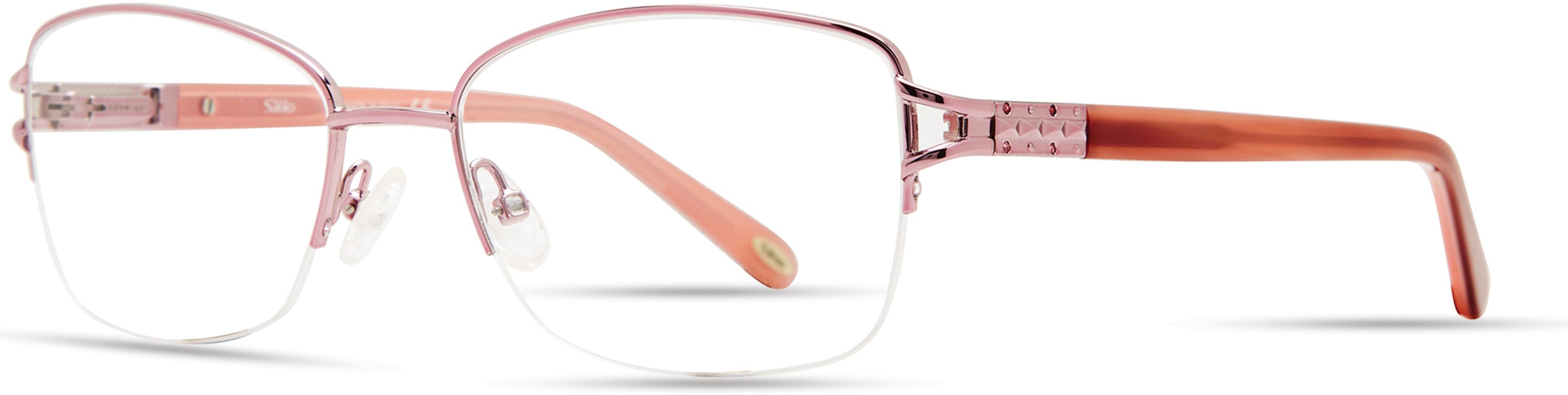  Emozioni 4391 Cat Eye/butterfly Eyeglasses 0S8R-0S8R  Light Pink (00 Demo Lens)