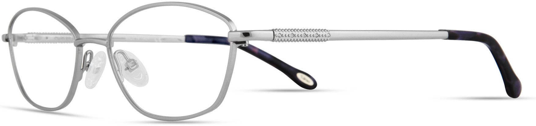 Emozioni 4393 Cat Eye/butterfly Eyeglasses 06LB-06LB  Ruthenium (00 Demo Lens)