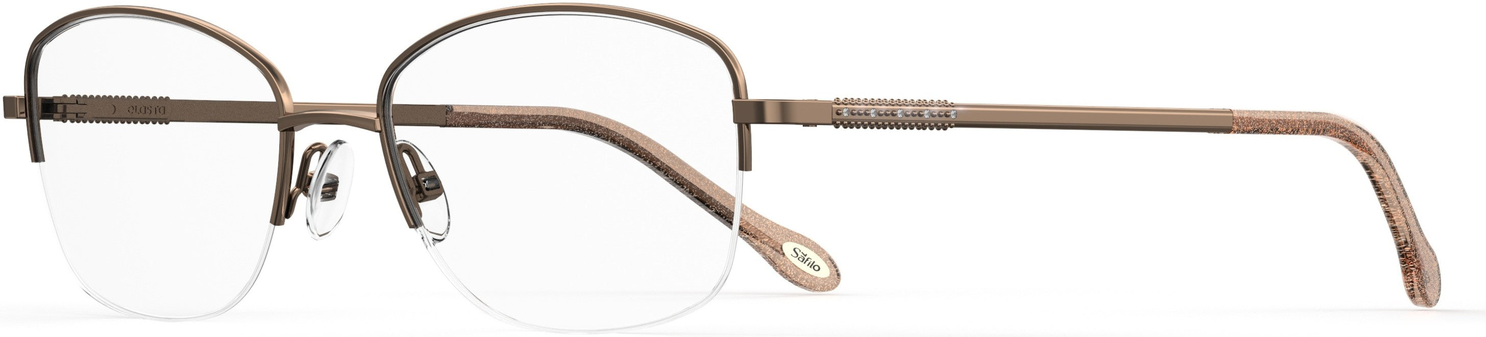  Emozioni 4394 Cat Eye/butterfly Eyeglasses 01N5-01N5  Coral (00 Demo Lens)