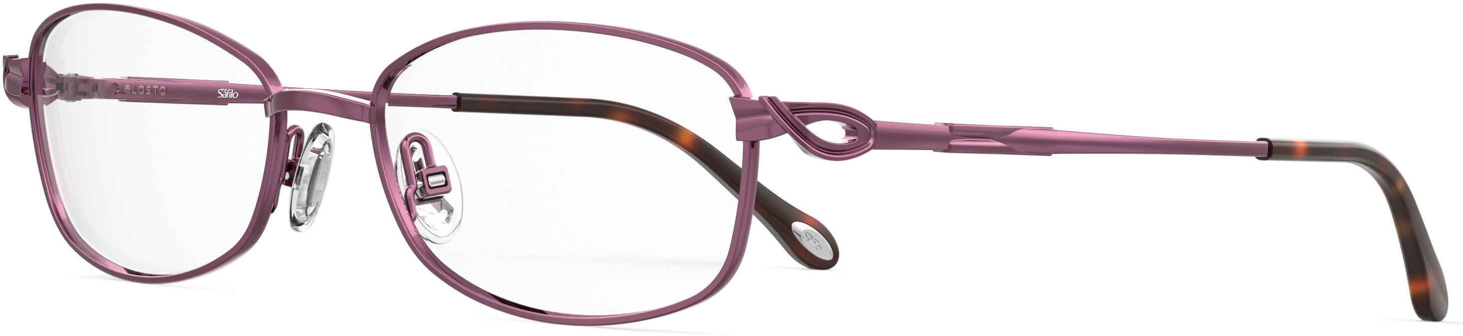  Emozioni 4401 Cat Eye/butterfly Eyeglasses 05BR-05BR  Plum Burgundy (00 Demo Lens)