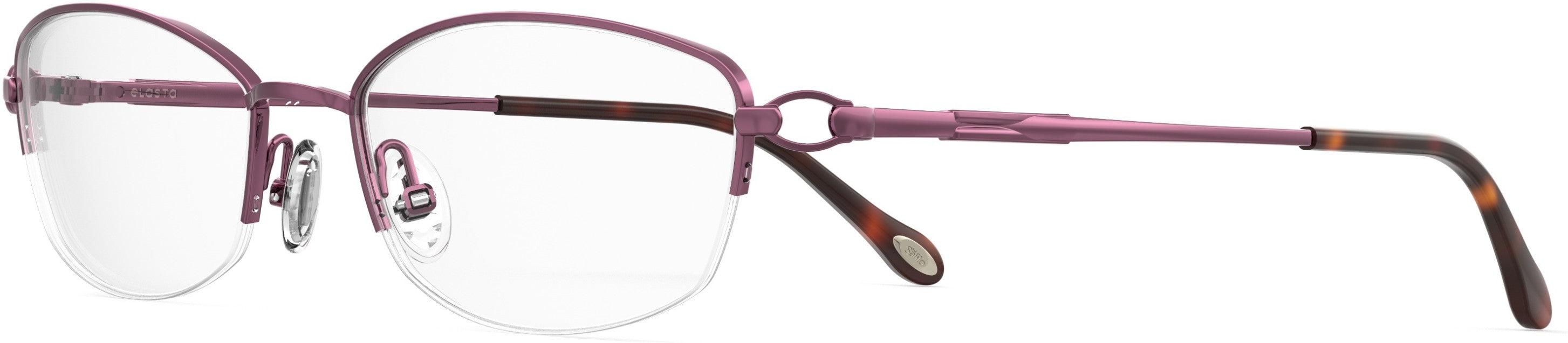  Emozioni 4402 Cat Eye/butterfly Eyeglasses 05BR-05BR  Plum Burgundy (00 Demo Lens)